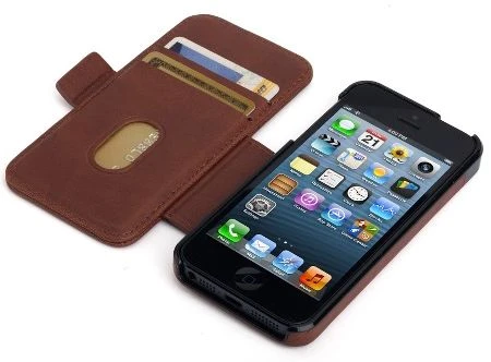 Kensington Portafolio Duo für iPhone 5 braun
