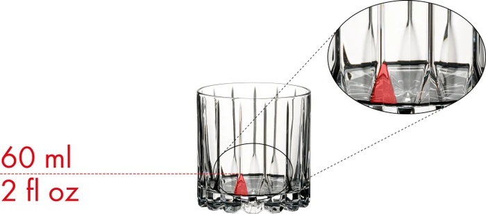 Riedel Drink Specific Glassware Rocks Glas, 2 Stück
