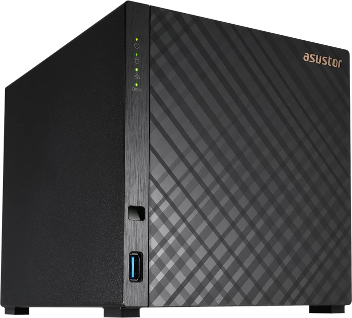 Asustor Drivestor 4 AS1104T, 1GB RAM, 1x RJ-45 2.5GBase-T, 2x USB-A 3.0