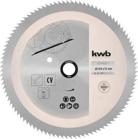 kwb B61 Kreissägeblatt 100Z, 184x1.4x16mm, 1 Stück
