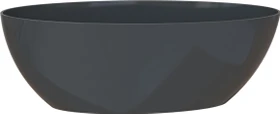 Artevasi Bahia Blumenkasten oval 45x17cm anthrazit