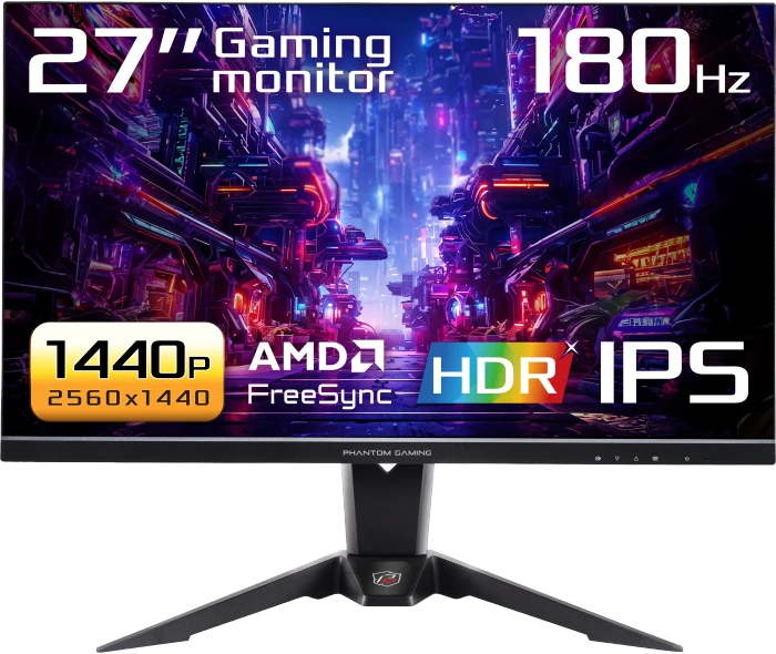 ASRock Phantom Gaming PG27QFT2A, 27"