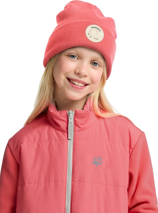 Jack Wolfskin Moomin Beanie sunset coral (Junior)