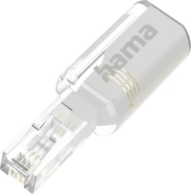 Hama Anti-Twist-Adapter transparent/weiß