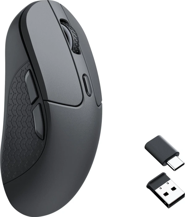 Keychron M3 Lite Wireless Mouse schwarz, USB/Bluetooth