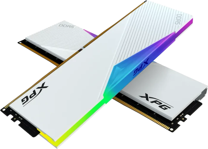 ADATA XPG LANCER RGB White Edition UDIMM 48GB Kit, DDR5-8000, CL40-48-48, 1RX8
