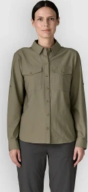Patagonia Self-Guided Sun Hemd langarm river rock green (Damen)