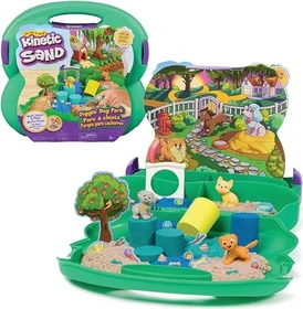Spin Master Kinetic Sand Hunde Park Koffer