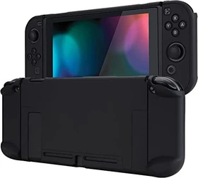 PlayVital Dockable Hartschalen-Schutzhülle Cover schwarz (Switch)