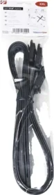 HellermannTyton SOFTFIX XXL Kabelbinder ohne Verzahnung aus flexiblem TPU Material, 28mm, 880mm, schwarz, 3 Stück