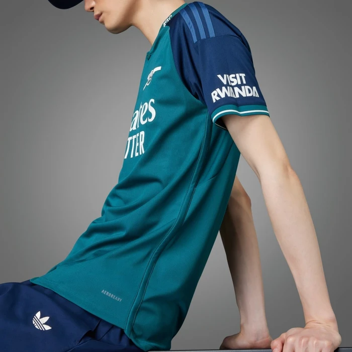 adidas FC Arsenal 2023/2024 Ausweichtrikot rich green/collegiate navy (Herren)