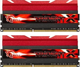 G.Skill TridentX UDIMM 16GB Kit, DDR3-2400, CL10-12-12-31, 2R