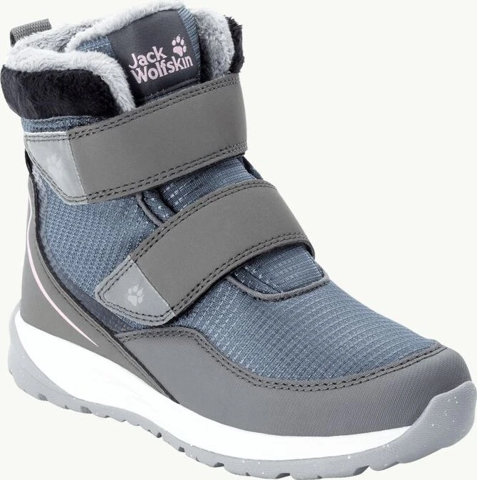 Jack Wolfskin Polar Wolf Texapore Mid VC K pebble grey/off white (Junior)