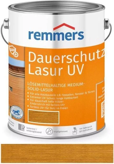Remmers Dauerschutz-Lasur UV Holzschutzmittel, 2.5l