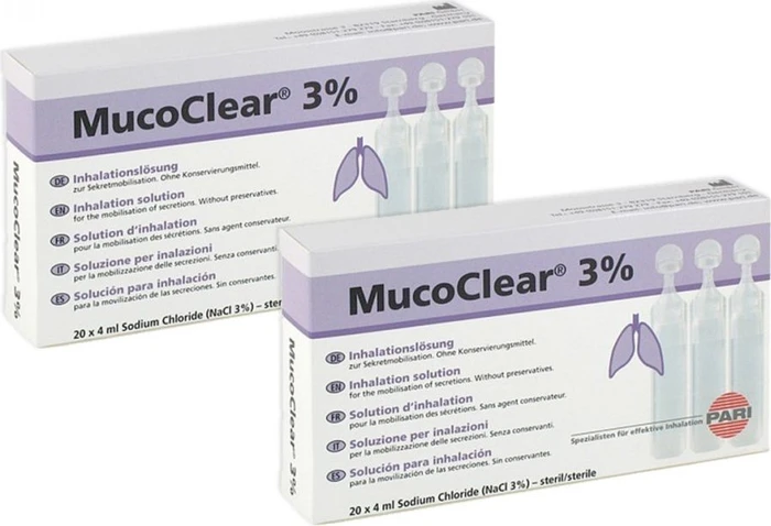 Pari Mucoclear 3% NaCl Inhalationslösung Ampullen