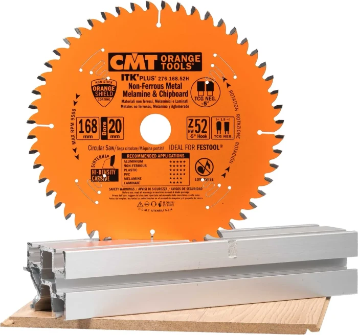 CMT Orange Tools ITK Plus Kreissägeblatt 52Z, 168x1.2x20mm, 1 Stück