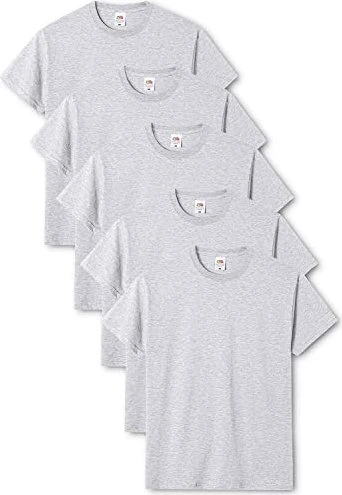 Fruit Of The Loom Original T-Shirt kurzarm heather grey