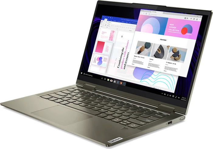 Lenovo Yoga 7 14ITL5, Dark Moss, Core i7-1165G7, 16GB RAM, 1TB SSD, DE