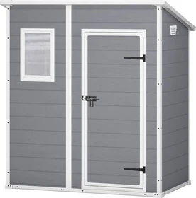 Keter Manor Pent 6x4 Gerätehaus grau