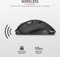 Trust Fyda Rechargeable Wireless Comfort Mouse schwarz, USB Vorschaubild