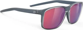 Rudy Project Overlap ice blue metal/multilaser red