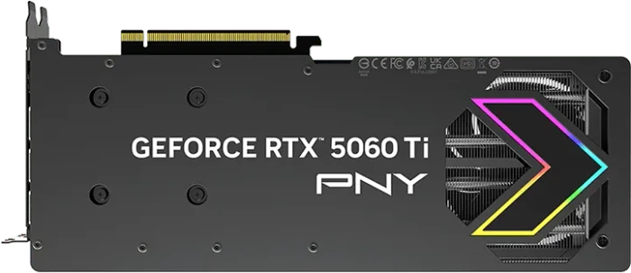 PNY GeForce RTX 5060 Ti Epic-X RGB Overclocked Triple Fan, 8GB GDDR7, HDMI, 3x DP