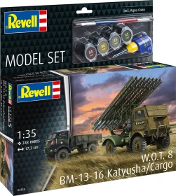 Revell Model Set W.O.T. 8 BM-13-16 Katyusha-Cargo