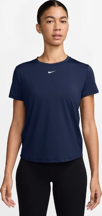 Nike One Classic Dri-FIT Funktionsshirt kurzarm midnight navy/white (Damen)