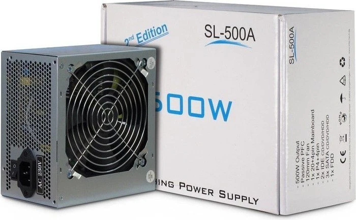 Inter-Tech SL-500 500W, ATX 2.03