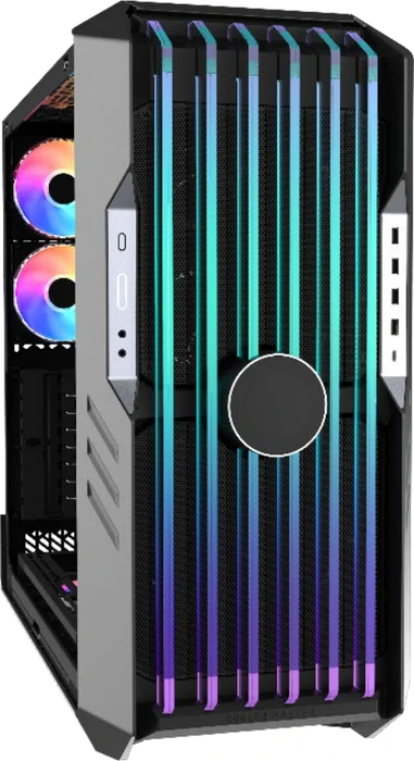 Cooler Master HAF 700 Evo Titanium Grey, grau, Glasfenster