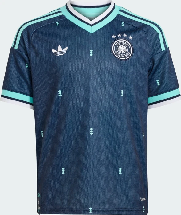 adidas FIFA WM 2026 Deutschland Auswärtstrikot kurzarm collegiate navy (Junior)