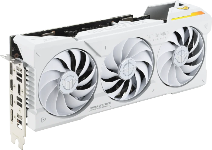 ASUS TUF Gaming GeForce RTX 4070 Ti OC, TUF-RTX4070TI-O12G-WHITE-GAMING, 12GB GDDR6X, 2x HDMI, 3x DP