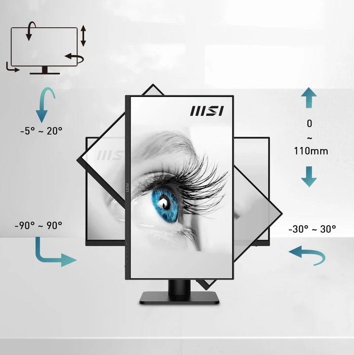 MSI PRO MP243XPDE, 23.8"
