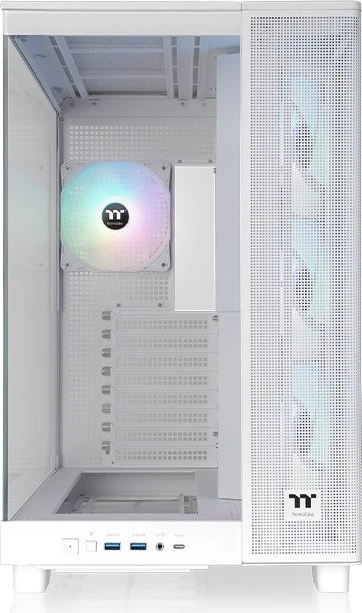 Thermaltake View 380 XL TG ARGB Snow, weiß, Glasfenster
