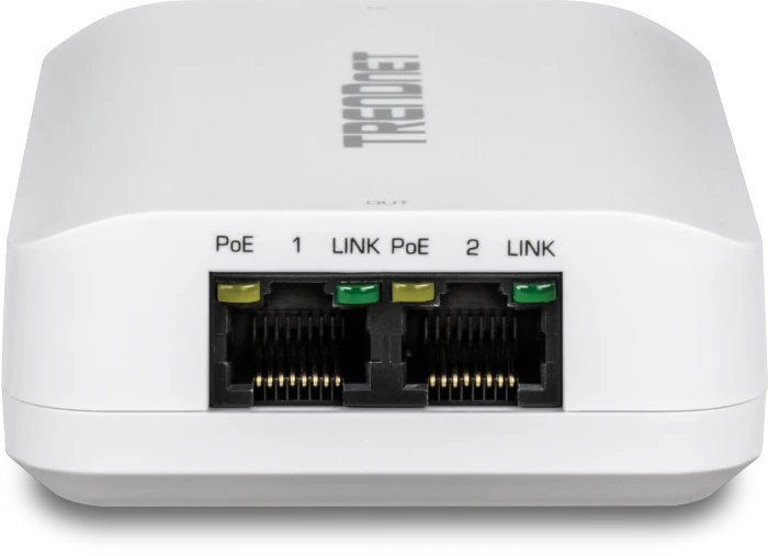 TRENDnet Desktop Gigabit PoE-Extender, 3x RJ-45, 60W PoE++ PD