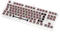 Endorfy SilentiumPC SPC Gear GK630K, PBT, LEDs RGB, Onyx White Tournament, Kailh RED, USB, DE Vorschaubild
