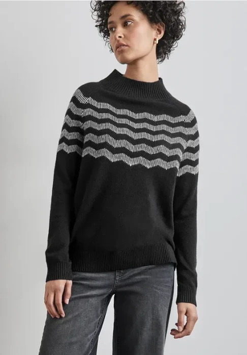 Street One Melange-Look Pullover (Damen)