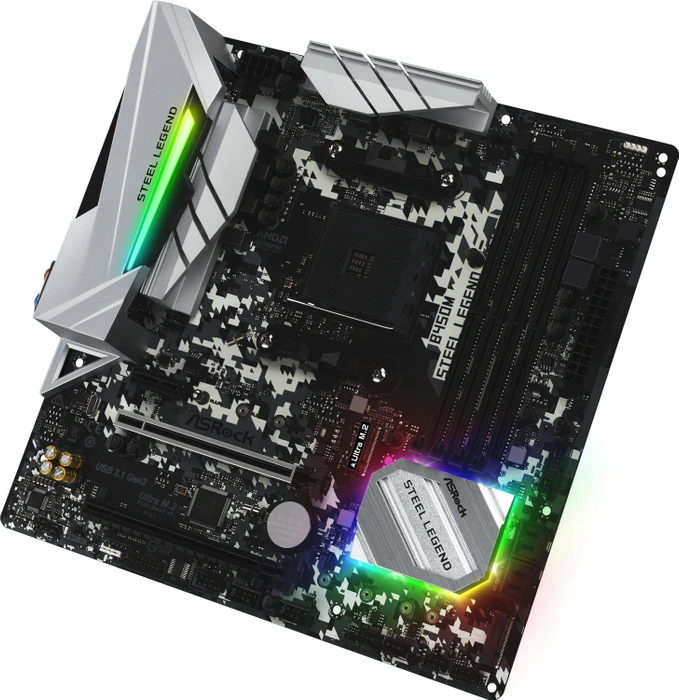 ASRock B450M Steel Legend (AMD AM4)