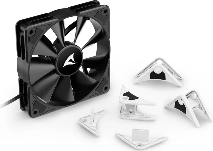Sharkoon SilentStorm BW120 PWM, 120mm