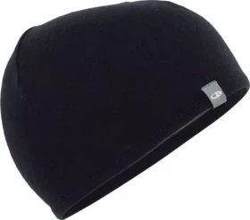 Icebreaker Merino Pocket Beanie black/gritstone heather