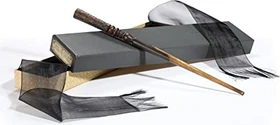 The Noble Collection Fantastic Beasts Wand of Aberforth Dumbledore in Collector's Box