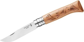 Opinel No. 8 Inox Taschenmesser gravure biking