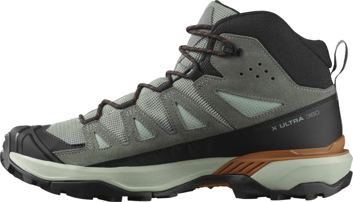 Salomon X Ultra 360 Leather Mid GTX wrought iron/sedona sage/sierra (Herren)