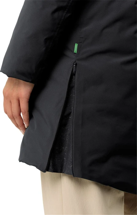 Vaude Mineo IV Funktionsmantel schwarz (Damen)