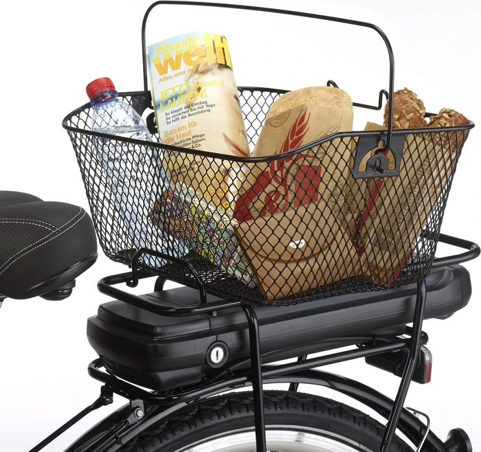 Fischer Engmaschiger Fahrradkorb