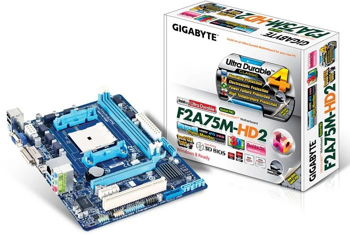 GIGABYTE GA-F2A75M-HD2 (AMD FM2)