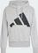 adidas Essentials Big Logo French Terry Hoodie medium grey heather/black (Herren) Vorschaubild