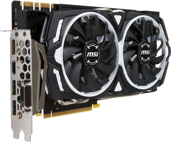MSI GeForce GTX 1070 Ti Armor 8G, 8GB GDDR5, DVI, HDMI, 3x DP