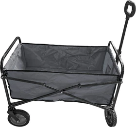 Linder Exclusiv Faltbarer Bollerwagen grau