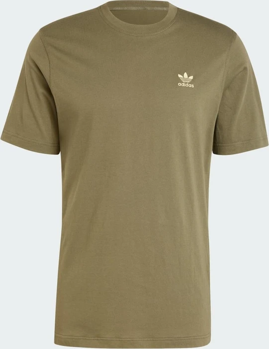 adidas Trefoil Essentials T-Shirt kurzarm olive strata (Herren)